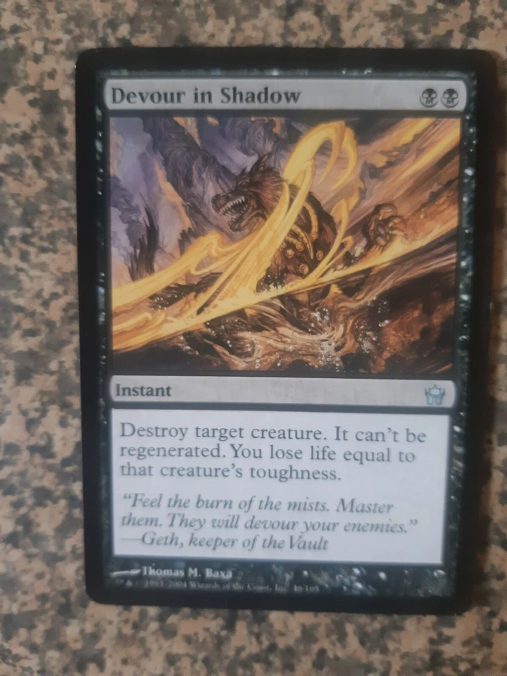 MTG - 1 x Devour in Shadow - Fifth Dawn - Image 1 of 1