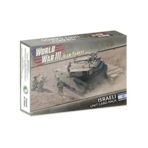 Team Yankee Israeli Unit Card Pack (x48 Cards)-Limited Edition - Picture 1 of 1