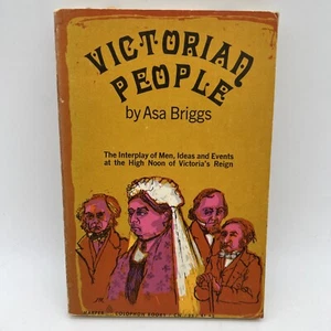 Victorian People by Asa Briggs Book Paperback Harper Colophon 1955 - Picture 1 of 8