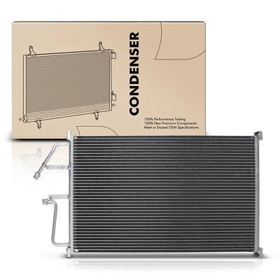 AC Condenser with Bracket for Chevrolet Blazer C1500 GMC C1500 Suburban C2500 - Image 1 of 4