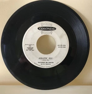 EBE SNEEZER - ASIATIC FLU - PROMO JOHN D LOUDERMILK 45 on COLONIAL - Picture 1 of 4