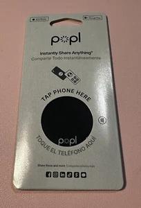 Popl Black Instantly Share Anything! Popl Direct - Picture 1 of 3