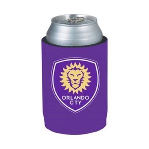 Orlando City Soccer Club USL Logo Can Beer Foam Purple Coozie (OCSC / MLS) NEW - Picture 1 of 1