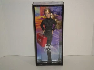 The Barbie LOOK City Shopper Black Sweater Dress Model Muse Doll 2012 NEW - Picture 1 of 3