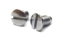 2pcs Needle Throat Plate Screw Set Singer Brother Sears Roebuck Kenmore Parts - Picture 1 of 8