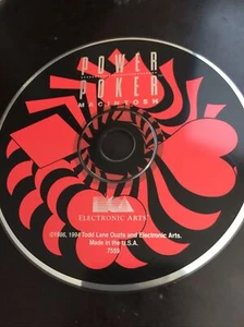 Power Poker (Macintosh, 1994) CD-ROM Game Near Mint disc only - Picture 1 of 1