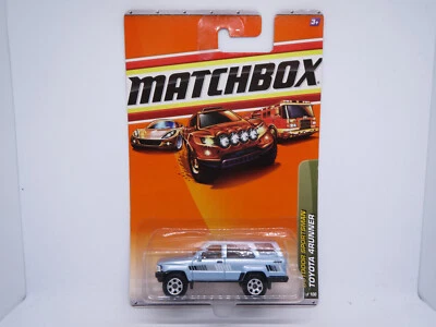 Matchbox Toyota 4Runner 1985 N60 Hilux Surf MB805 Silver Blue 2010 #74/100 MOC - Image 1 of 4