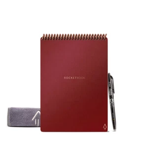 Rocketbook Flip Executive Sized Reusable Notebook - Scarlet Sky - Picture 1 of 5