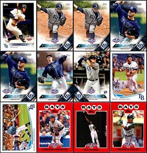 (49)  Topps Opening Day  Tampa Bay Rays Lot