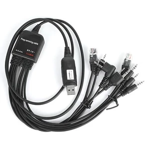 Problemi Programmazione Gratuita 8 IN 1 Cavo USB for Walkie-Talkie & Radio Auto - Foto 1 di 8