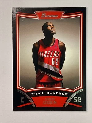 Tarjeta Greg Oden 2008-2009 Topps Bowman - Portland Blazers Foto 1 de 3