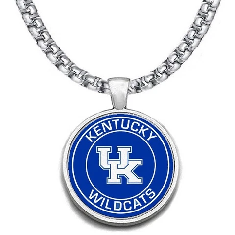 Large Kentucky Wildcats Mens 24" Chain Stainless Pendant Necklace FREE SHIP' D30 Cover