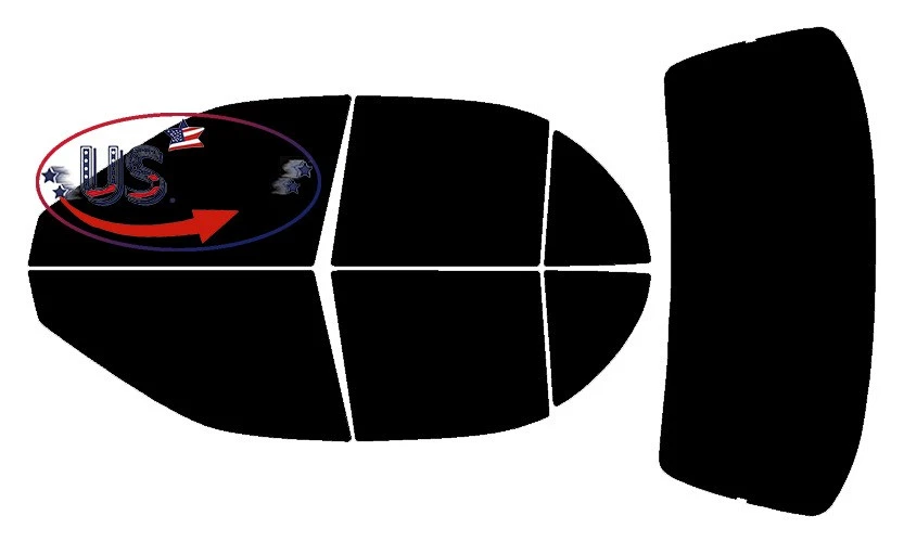 Kit de película de tinte de ventana de 2 capas precortada para Hyundai Accent Sedán 1995-1999 Foto 1 de 4