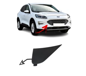 Para Ford Kuga 2020-2024 Nuevo Parachoques Delantero Remolque Gancho Ojos Tapa - Imagen 1 de 7