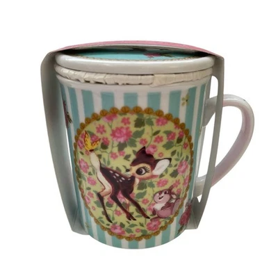 Disney Bambi & Tonsuke Becher Teesieb mit Deckel Neu - Bild 1 von 3