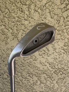 LEFT HANDED PING EYE 2 BLACK DOT 2 IRON +2"- PING ZZ LITE STIFF FLEX STEEL SHAFT - Picture 1 of 4