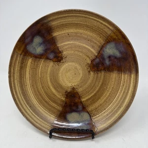 Sango Splash Vintage Brown Drop 4951 Stoneware 8” Plate Replacement - Picture 1 of 3