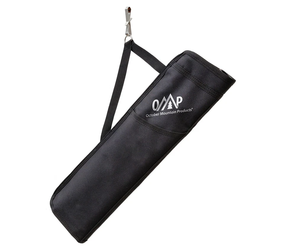 October Mountain Hip 3-Tube Arrow Quiver (Black) #60874 - Image 1 of 1