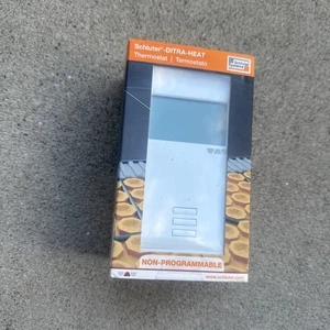 Schluter DITRA-HEAT-E-R Non-Programmable Digital Thermostat (DHERT103/BW) - Picture 1 of 6