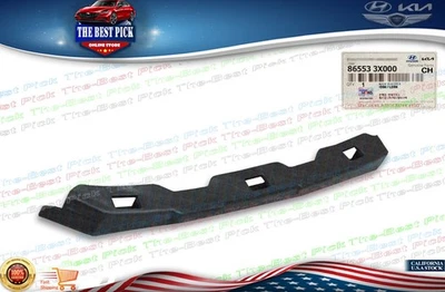 ⭐GENUINO⭐ SOPORTE PARACHOQUES DELANTERO SOPORTE INTERIOR IZQUIERDO ELANTRA 2011-2016 865533X000 Foto 1 de 4