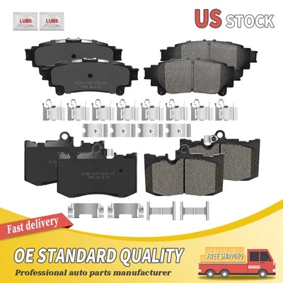 Pastillas de freno delanteras traseras de cerámica para Lexus GS200t/300/350/IS200t/300/350 2013-2020 Foto 1 de 4