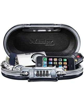 Master Lock Mini Travel Safe with Cable - 5900EURD Brand New - Image 1 of 4