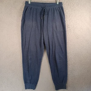 Stars Above Womens Blue Sweatpants Size Large Drawstring Pockets Soft Stretch - Picture 1 of 11