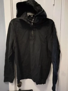 Vintage 90s Armani Exchange hoodie with removeable hood size large - Picture 1 of 5