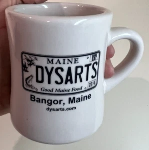 Dysarts Coffee Mug Restaurant Bangor Diner Cup 8oz "Good Maine Food" - Picture 1 of 8