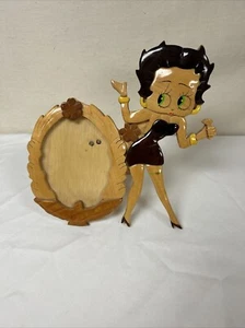 Betty Boop Wooden Handcrafted Picture Frame - Picture 1 of 2