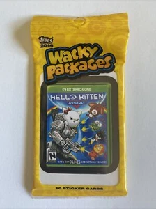 2014 Topps Wacky Packages Pack Random Front Cards! Sticker Pack New! - Picture 1 of 2