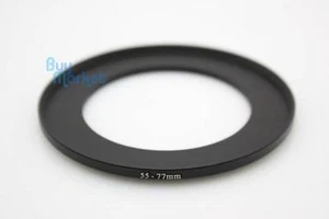 NEW Metal Adapter Filter Lens Camera Step Up Ring 55-77mm 55mm to 77mm - Picture 1 of 2