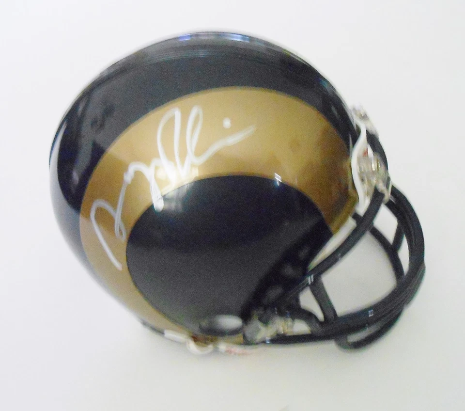 Greg Robinson Signed St. Louis Rams Football Mini Helmet w/COA - Image 1 of 1