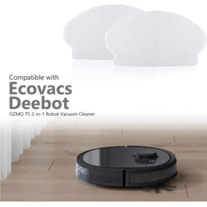 Pack de 10 Almohadillas Desechables Blanco Deebot N7 Robot Aspirador Ecovacs - Imagen 1 de 9