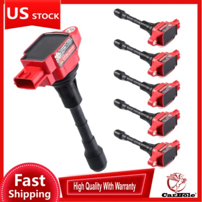 6x Ignition Coil For 2009-2012 Infiniti EX35 FX35 2013-20 Nissan Pathfinder 3.5L - Image 1 of 4