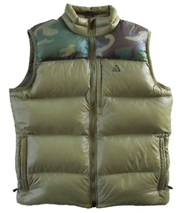 Nike ACG Chaleco Puffer Plumón de Ganso Oficial Fuerzas Especiales Militares de Estados Unidos ERDL Para hombres L - Imagen 1 de 16