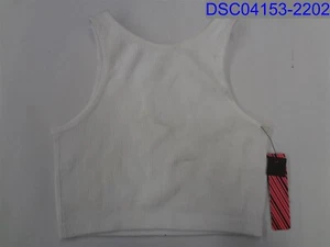 Cotton Candy Jr Basics 3 Girls Small/Medium White Sports Bras Without Padding - Picture 1 of 5