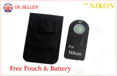 Remote Control  for NIKON as MLL3 IR Wireless COOLPIX A, P7000 P7100 P7700 P7800 - Image 1 of 4