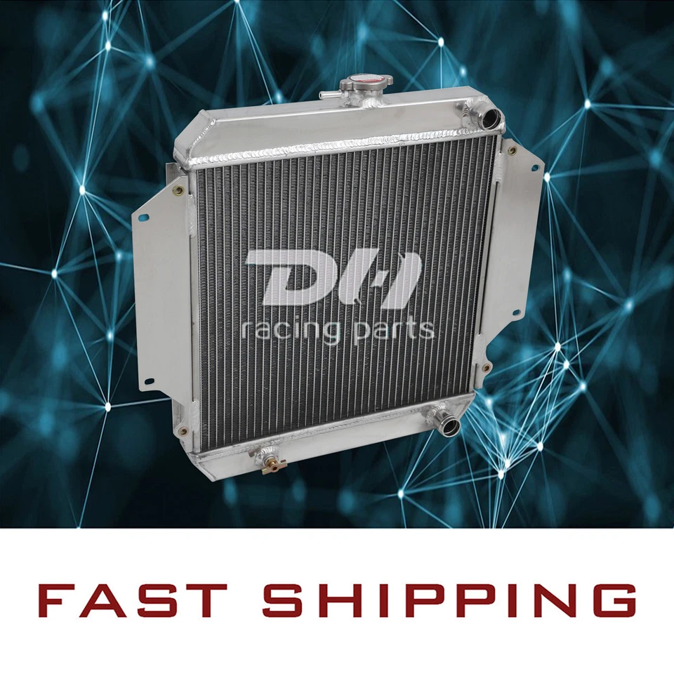 Radiador de alumínio 2 núcleos para 1985-1995 1994 1992 Suzuki Samurai JL JA 1,3L - Imagem 1 de 4