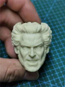 1/18 Male Logan Wolverine Head Sculpt Carving Fit 3.75'' Action Figure Body Toy - Picture 1 of 6