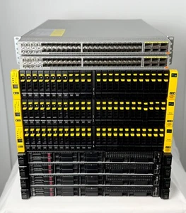 HPE 3PAR 8200 100TB SSD 4x DL360 Gen10 160 Cores 2TB RAM 10Gbit iSCSI Server SAN - Picture 1 of 9