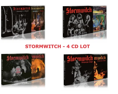 Stormwitch 4 CD Lot Walpurgis Night Tales of Terror Beauty and the Beast Metal - Image 1 of 4