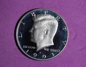 1993-S CLAD Kennedy Half Dollar #P18952 - Bild 1 von 2