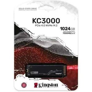 Kingston KC3000 1 TB PCIe 4.0 NVMe M.2 2280 SSD Hochleistungs - Bild 1 von 3