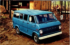 Ford 1970 furgoneta Econoline postal publicitaria vintage - Imagen 1 de 2