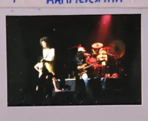 Queen Freddie Mercury Transparence Original Arrière Éclairé Encadré Marteau 1975 #1 - Photo 1/17