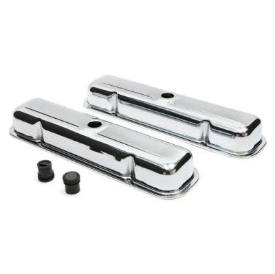 Transdapt 9461 ORG.MFR Design Valve Covers Short For 59-79 Pontiac 326-455 - Image 1 of 3