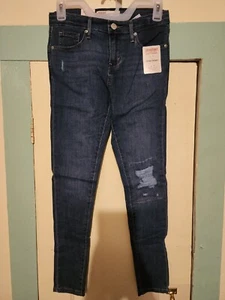 Signature Levi Strauss  Super Skinny 5 pocket  Jeans Size 14 Girls - Picture 1 of 4