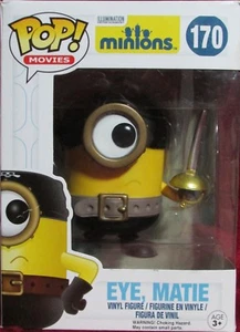 Funko Pop Vinyl Figure - Minions - Eye, Matie - 170 - NEW - Picture 1 of 3
