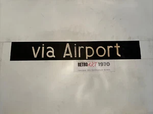 Via Airport - F811 Dublin Bus Destination Blind 35" Irish Gift - Picture 1 of 12